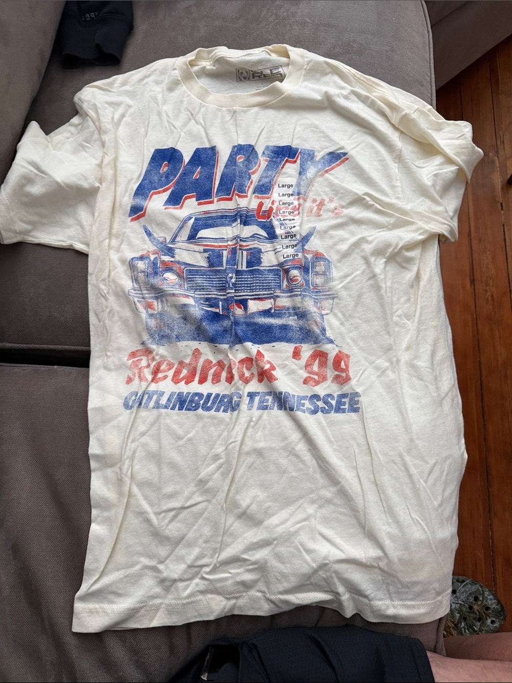 Redneck '99 White Graphic Kids T-Shirt - Party Design